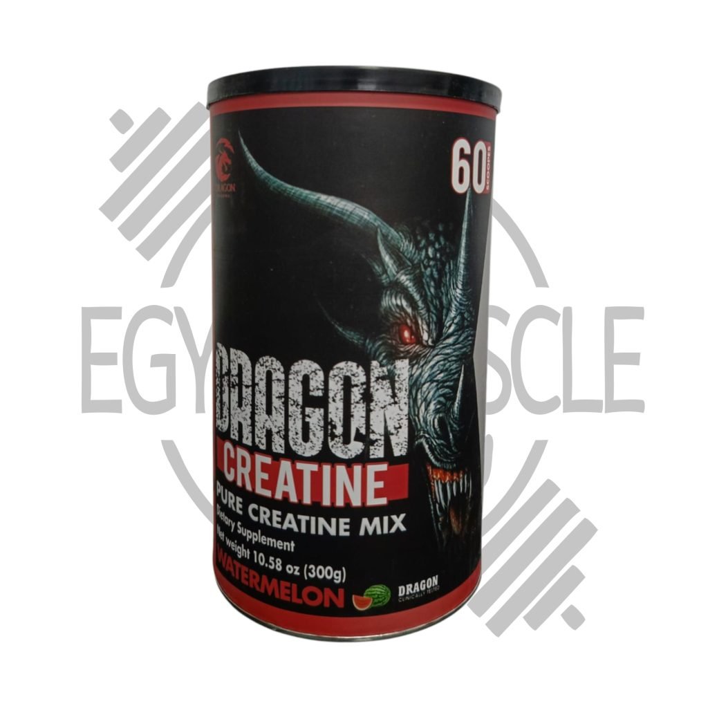 كرياتين دراجون مونوهيدريت 300 جرام | 60 جرعة (Dragon Creatine Monohydrate 300g | 60 Servings)