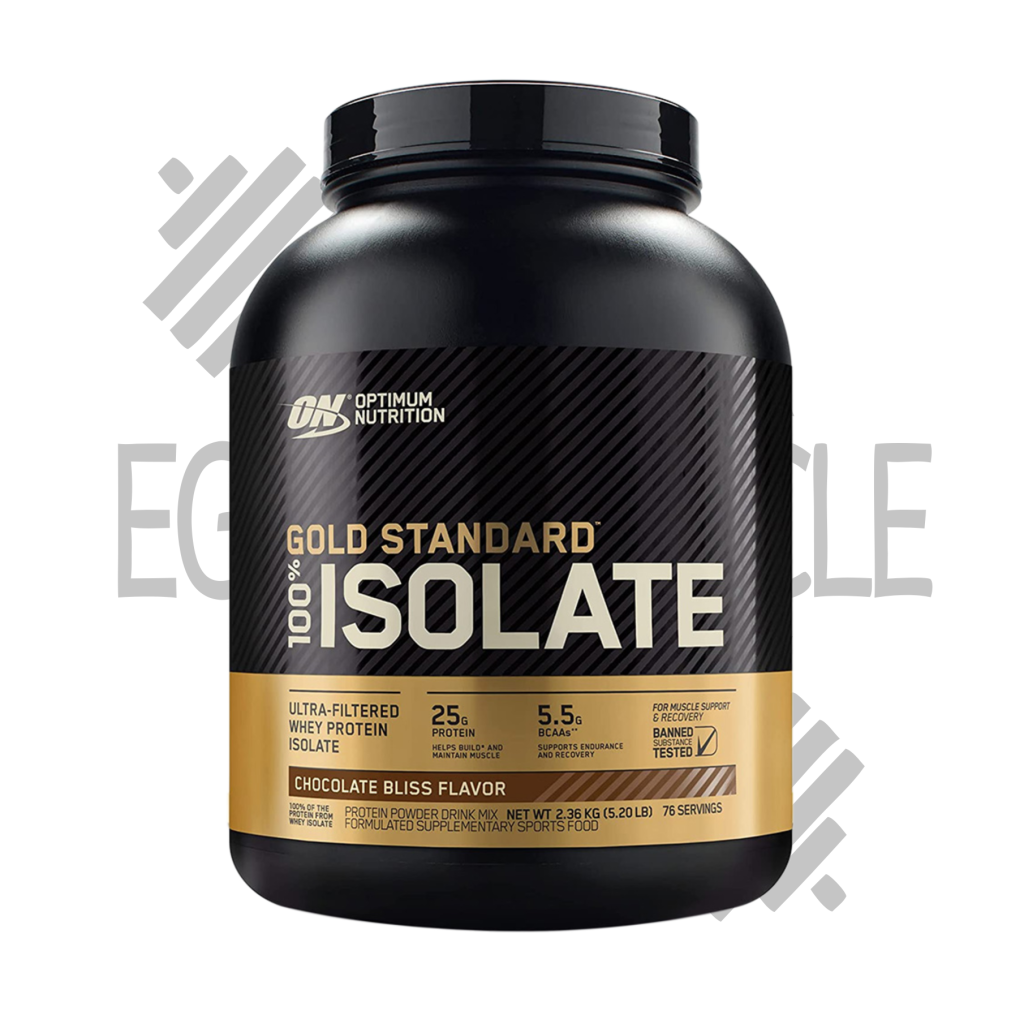 واي بروتين جولد ستاندرد ايزوليت 2.36 كجم - مكمل غذائي لتعزيز الأداء الرياضي.
