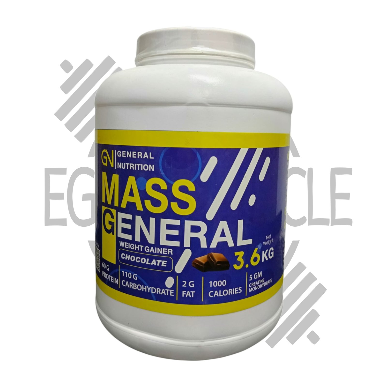 ماس جينر جينرال نيوتريشن 3.6 كيلو | 19 جرعة (Mass Gainer General Nutrition 3.6kg | 19 Servings)