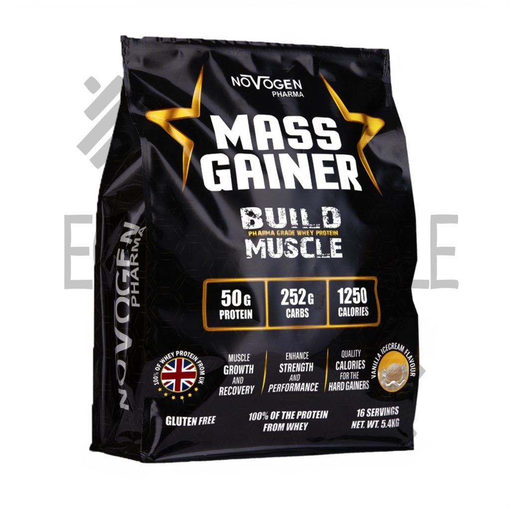 ماس جينر نوفاجين 5.4 كجم - مكمل غذائي لزيادة الوزن وبناء العضلات