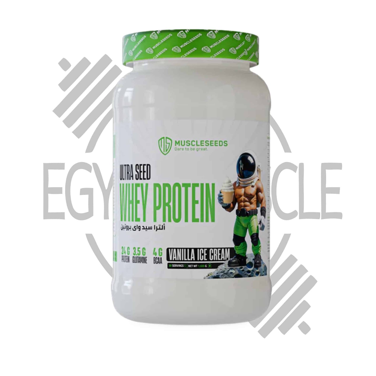 ماصل سييد واي بروتين 1 كيلو | 30 اسكوب (MuscleSeeds Whey Protein 1kg | 30 Servings) - الصورة 3