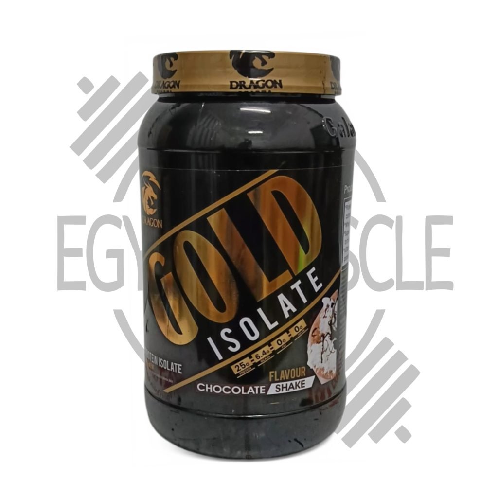 دراجون جولد واي ايزوليت – 25 جرام بروتين نقي، خالي من الدهون واللاكتوز، مناسب للتنشيف