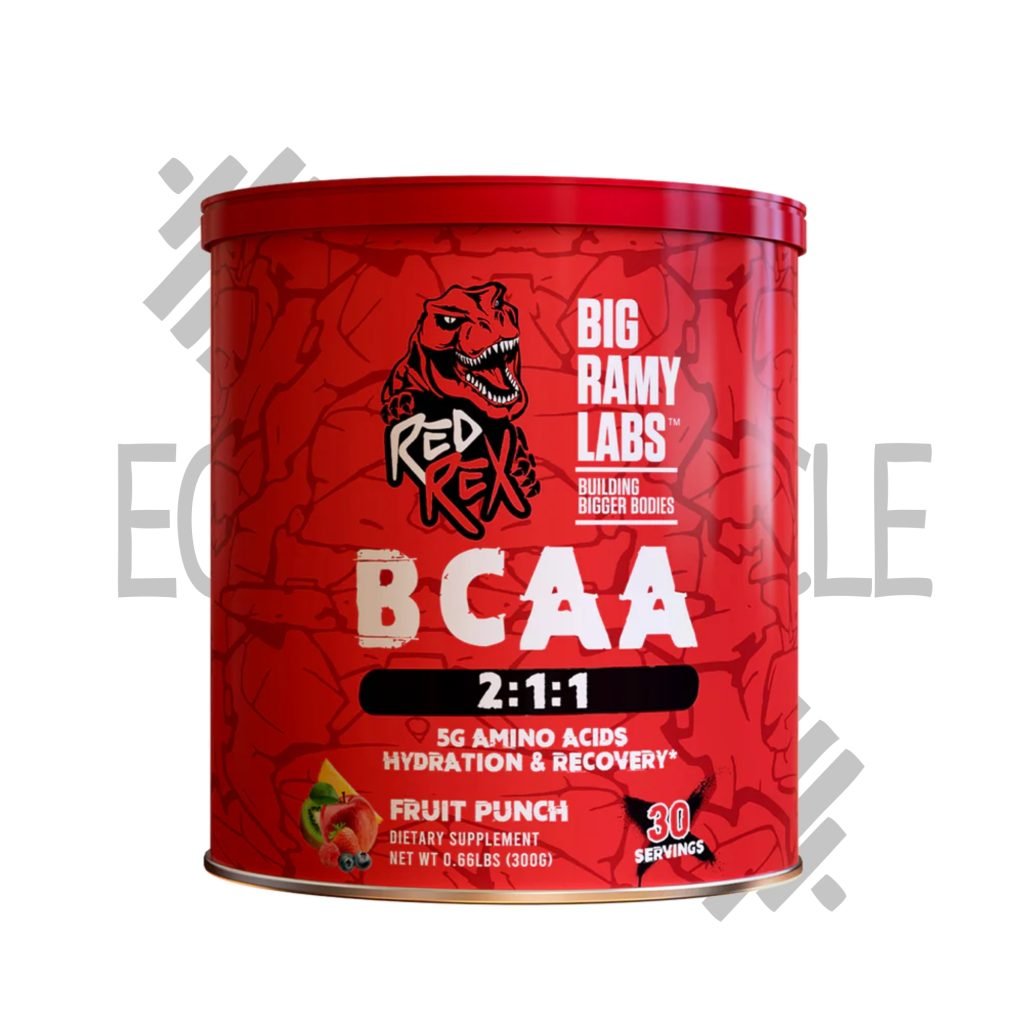 RED REX BCAA 5000mg – 30 سيرفنج – مكمل BCAA بنكهة ليمون لايم / فواكه مشكلة / تفاح أخضر لدعم الاستشفاء والأداء في مصر