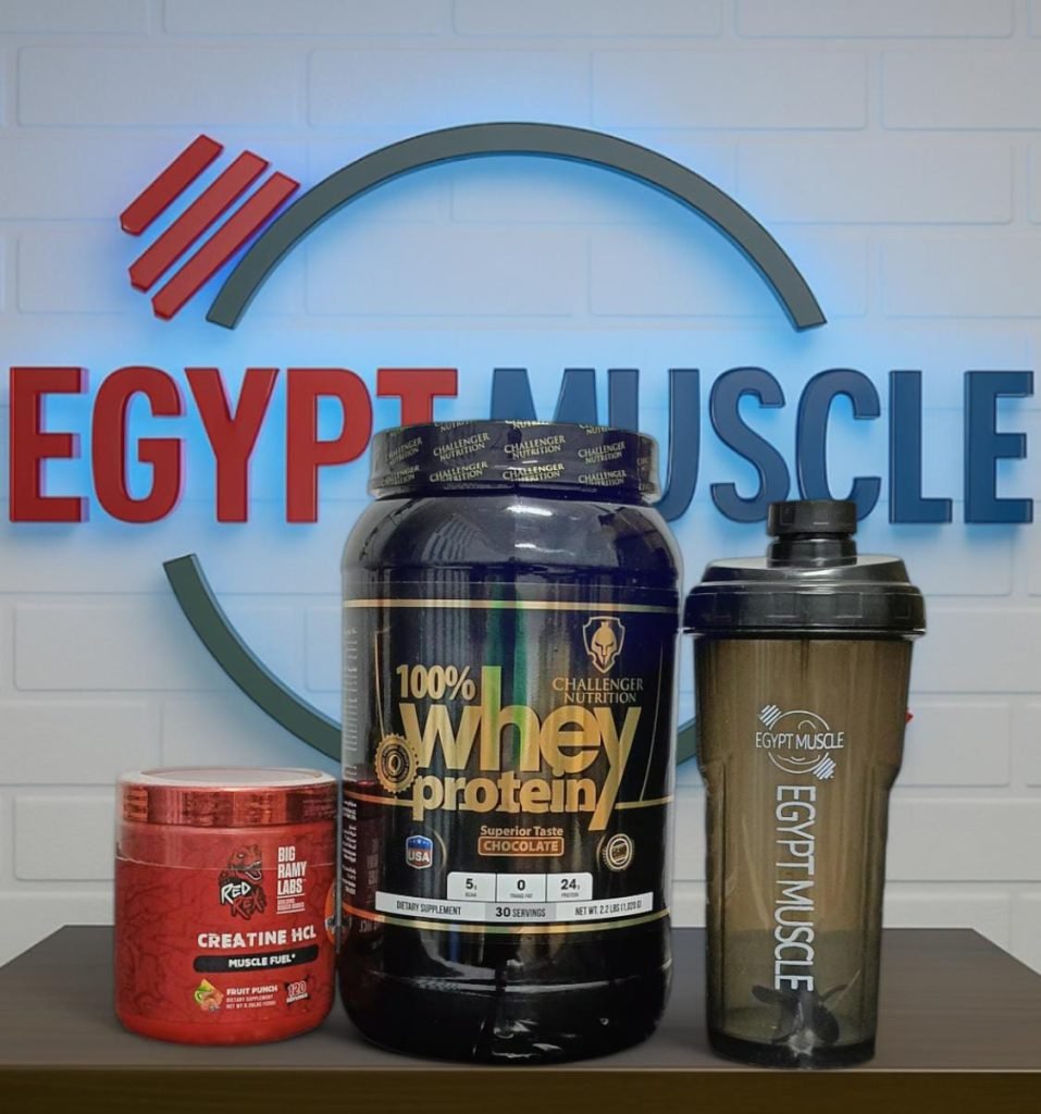 عرض التنشيف الصافي – واي تشالينجر بروتين 1 كجم + كرياتين HCL ريدريكس 30 جرعة + شيكر هدية + شحن مجاني – عرض مثالي للتنشيف وبناء العضلات بدون دهون