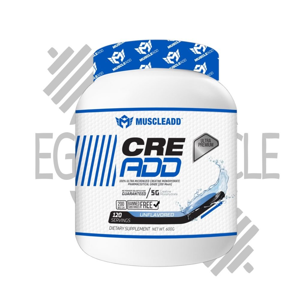 عبوة Muscle Add CreADD كرياتين 120 جرعة