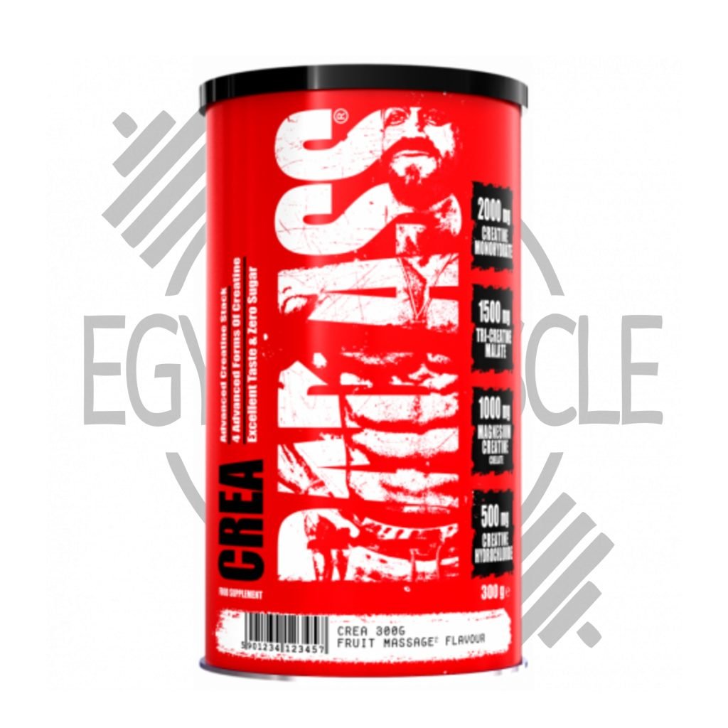 مكمل BAD ASS CREA 300 جم – تركيبة كرياتين قوية بأربع أنواع مختلفة لتعزيز الأداء والتضخيم العضلي