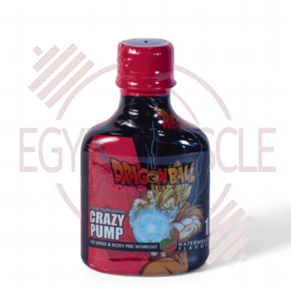 شوت برى ورك اوت - Crazy Pump Pre Workout shotمصمم للي عايز يبدأ تمرينه بانفجار قوة 🔥