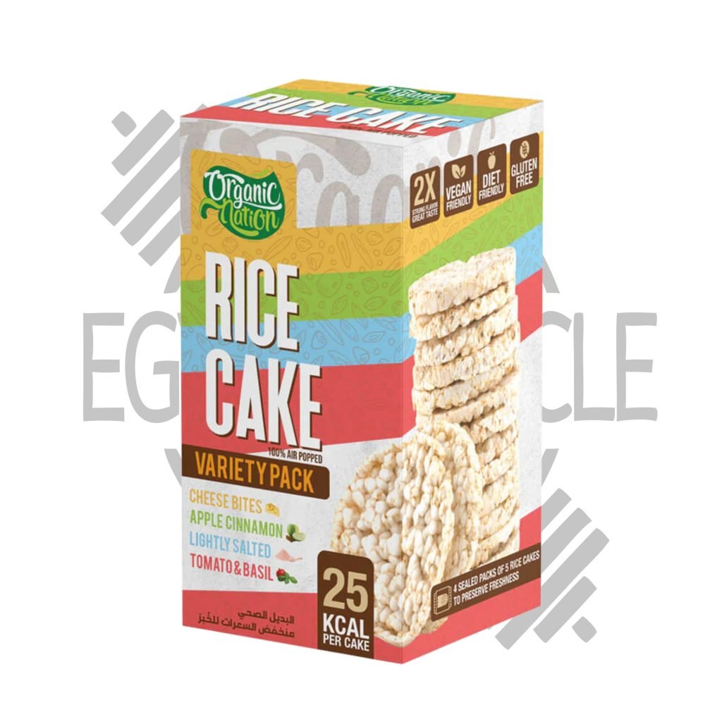 علبة كيك الرز 20 قطعة (120 جم) | Rice Cake