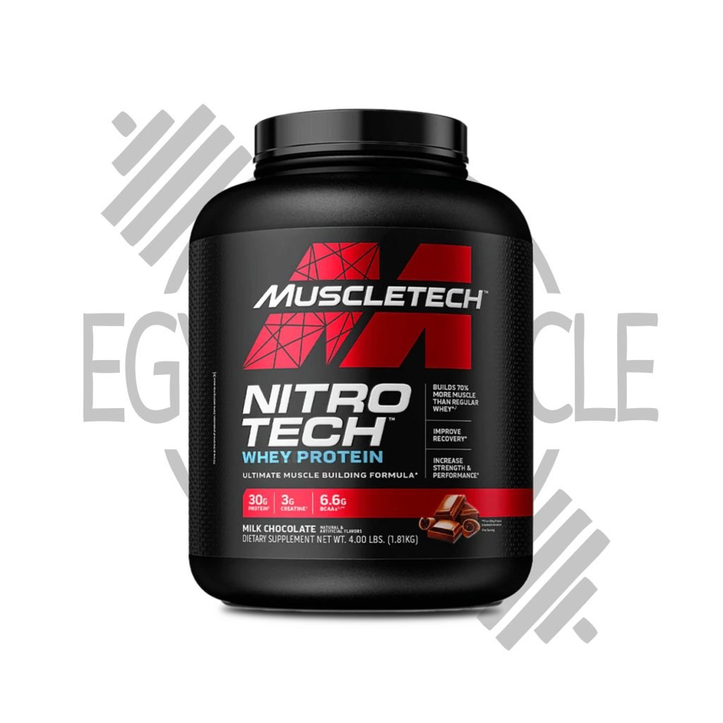 نيترو تيك واي بروتين 1.8 كيلو | MuscleTech Nitro-Tech Whey Protein