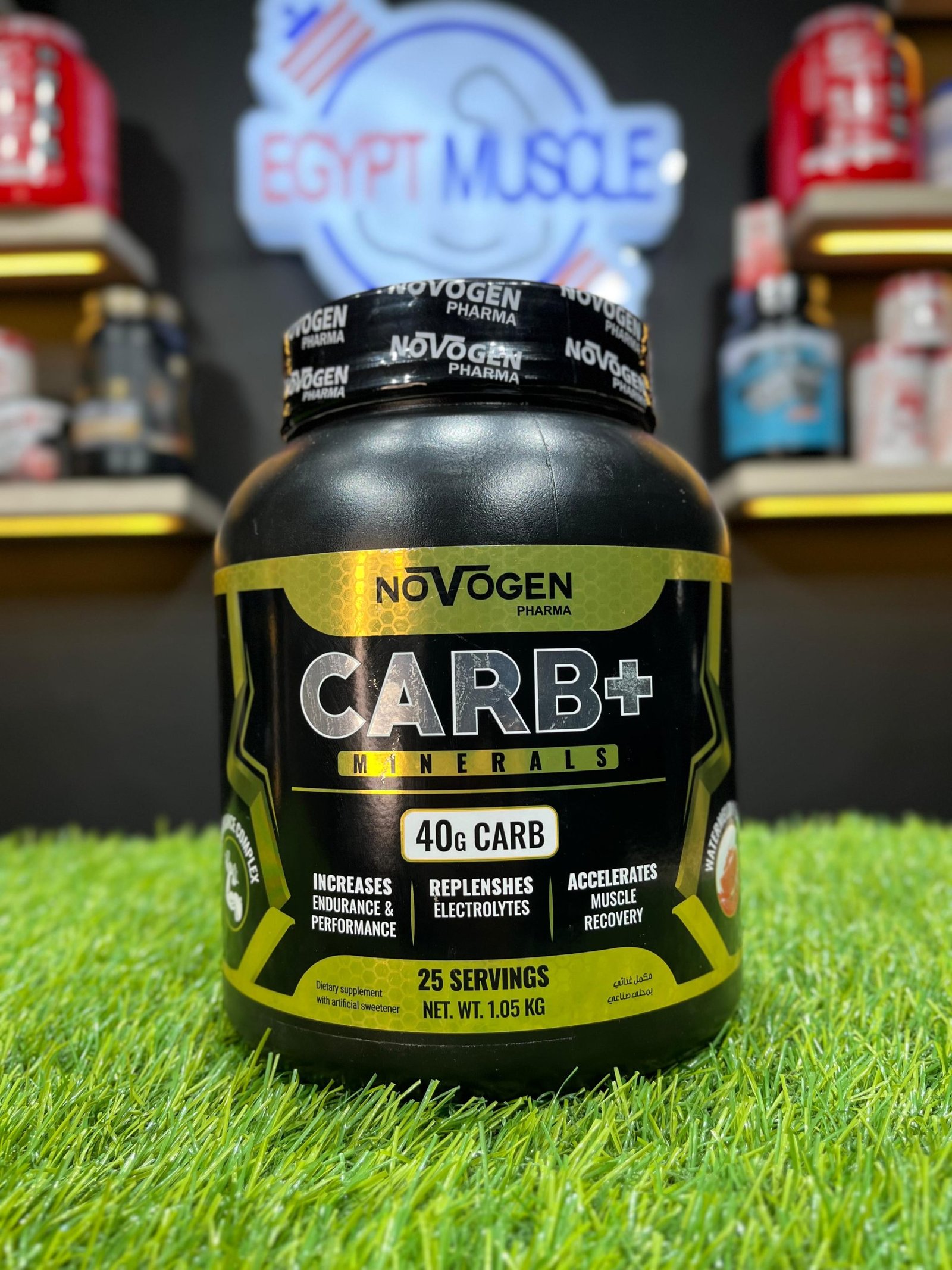 Novogen Carb+ – مكمل كاربوهيدرات + إلكترولايتات