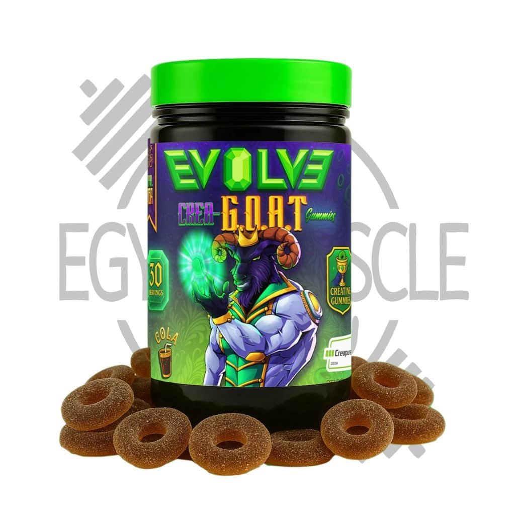 Evolve CREA-GOAT Gummies كرياتين جميز كولا 30 جرعة