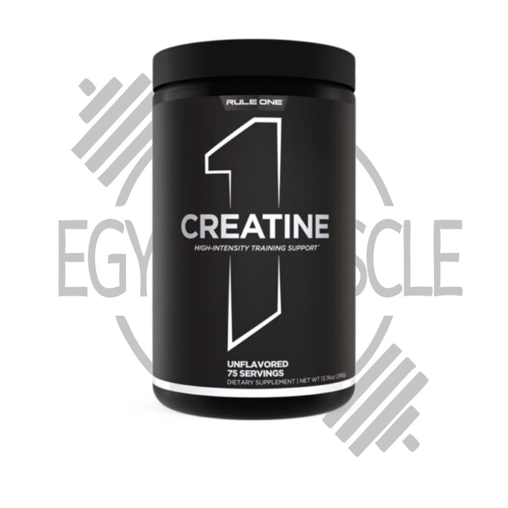 R1 Creatine Micronized – Rule One – 75 سيرفنج – كرياتين مونوهيدرات نقي لتحسين القوة والأداء في مصر