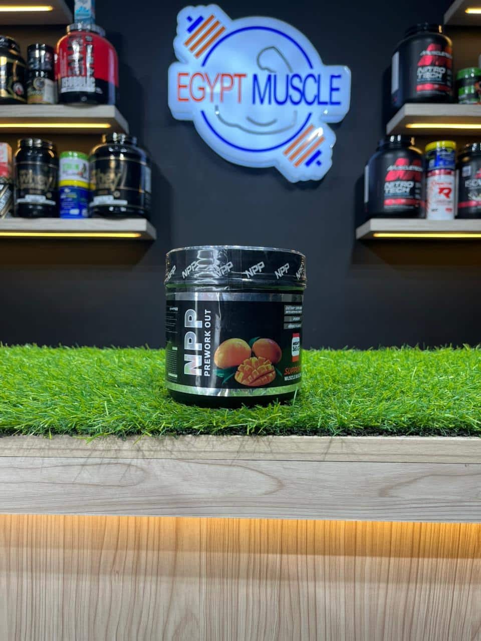 "NPP Nutra Pre-Workout نكهة المانجو – محفز طاقة قبل التمرين"