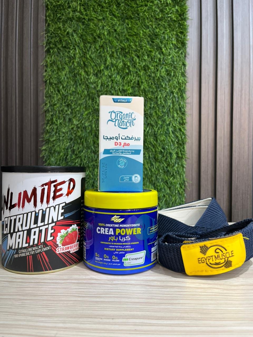 Creatine Creapure مع Citrulline و Omega 3 D3